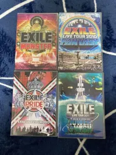 EXILE LIVE DVD 4本セット