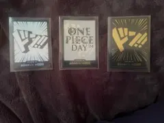 ワンピースカード3種　ドンカード！！
