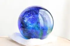 シエラネバダ産アンダラクリスタル　スフィア　マルチカラー（ブルー系）