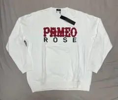 PAMEO ROSE パメオポーズ 新品未使用 ホワイト トレーナー