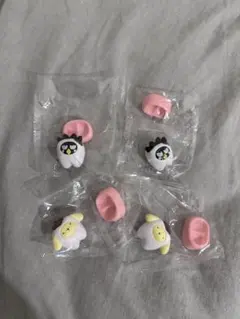 サンリオキャラクターズ　みんなでなっちゃお!歯 バツ丸　ポムポムプリン