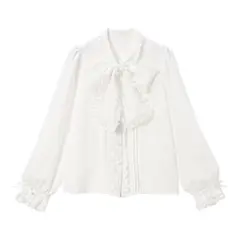美品】MIRO AMURETTE ブラウス big ribbon blouse - メルカリ