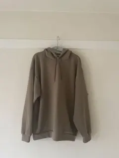 GU ダブルフェイスビッグプルパーカー Lサイズ 338172