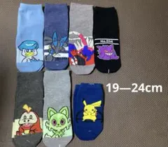 靴下①① ポケモン　子供　キッズ　男の子　15—20cm 7足セット