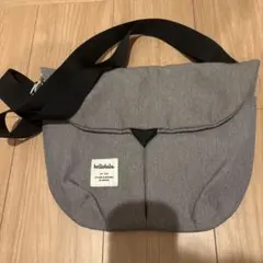 hellolulu グレー メッセンジャーバッグ