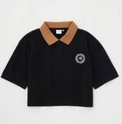 【MOUSSY 】BI-COLOR SHORT POLO ポロシャツ