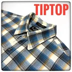 TIPTOP 長袖シャツ ネルシャツ チェック