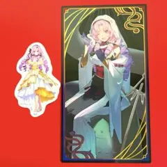 壱百満天原サロメ 妖怪万化お札風カード＆6周年記念特典ステッカー