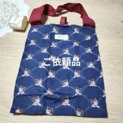 新品 PAUL & JOE ポールアンドジョー　猫柄　エコバッグ　マイバッグ