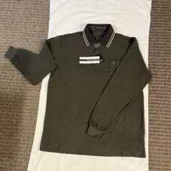 SIMPLE LIFE 長袖ポロシャツ カーキ メンズのサムネイル