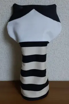 ゴルフヘッドカバー　FW　ネコ型　ハチワレ　ハンドメイド