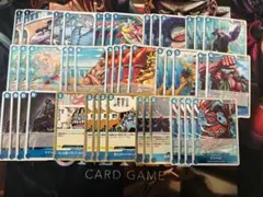 ワンピースカード　蒼海の七傑　青ジンベエ　デッキパーツ