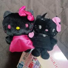 ハローキティ マスコット XOXOギャル Vol.2 悪魔　くりっぴぃぬいぐるみ