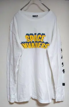 MEDICOM TOY SPACE INVADERS 長袖カットソー