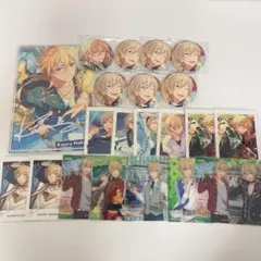 あんスタ　羽風薫　フィーチャー缶バッジなどまとめ売り箔押し