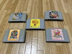 ニンテンドー64 ゲームソフト5点セット　ジャンク品