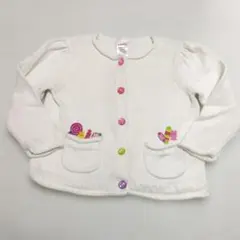 ジンボリー ホワイト カーディガン 18〜24mos.