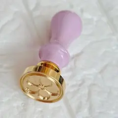 シーリングワックス スタンプセット ワックスシールスタンプ 花 桜