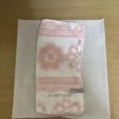 JILLSTUART 花柄タオルハンカチ ピンク
