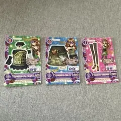アイカツ カード SPICY AGEHA 3枚セット
