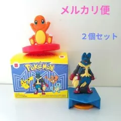 新品　ポケモン　ヒトカゲ　メガルカリオ　Pokémon　おもちゃ　ハッピーセット