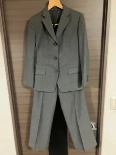 グレースーツ ジャケット パンツスーツ リクルートタイトスカート 3点セット