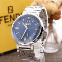 2026年最新】Fendi 文字盤カラー：ブルー 腕時計(クォーツ)の