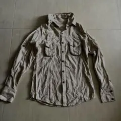 G.O.A. ミリタリーシャツ ベージュのサムネイル