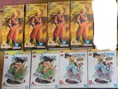 【未開封】一番くじドラゴンボール A賞8体、B賞2体　孫悟空フィギュアまとめ売り