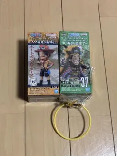 《未開封》ワンピース ワールドコレクタブルフィギュアセット　エース＋黒ひげ