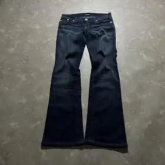 archive fade flare denim pants y2k