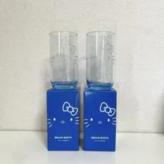 ハローキティ LAWSON ガラスコップ 2個セット