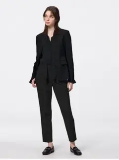 GU ウォッシャブルテーパードパンツ　X S