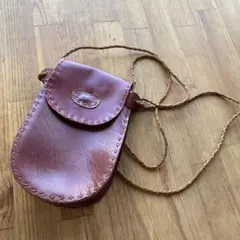 レザーショルダーポーチ