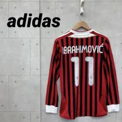 adidas アディダス イブラヒモビッチ ユニフォーム 長袖 M 赤黒白 2026年最新】イブラヒモビッチ 長袖の人気アイテム - メルカリ