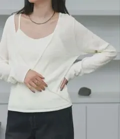 Eaphi WAVE LINE COCOON SKIRT ＋awトップス セット - メルカリ