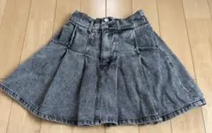 LOVETOXIC グレー フレアスカート Mサイズ ラブトキ