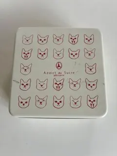 Addict au Sucre 猫柄 空き缶