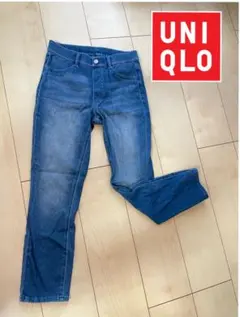 UNIQLO ウルトラストレッチクロップドデニムレギンスパンツ