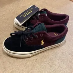 Polo Ralph Lauren スリッポンシューズ　コーデュロイ　21cm