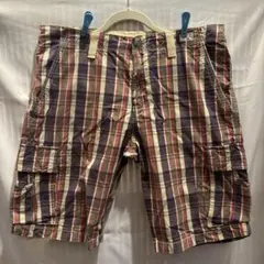 TOMMY HILFIGER チェック柄 カーゴショートパンツのサムネイル