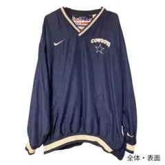 Nike NFL ダラス カウボーイズ プルオーバージャケット ネイビー