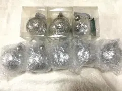 星 スター オーナメント シルバー 8個セット