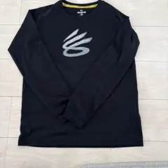 UNDER ARMOUR カリー 長袖シャツ 黒 YXLのサムネイル