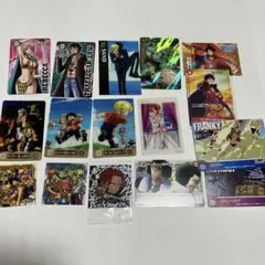 ワンピース　カード、シール　16枚セット