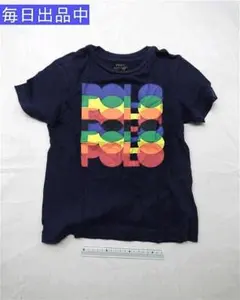 ♡ポロ ラルフローレン キッズTシャツ 120 ネイビー系 子供用