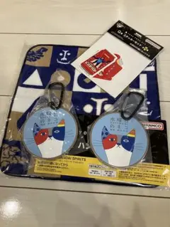 一番酒蔵くじ　よなよなエール　カラビナ付きラバーコースター　水曜日のネコ２つ