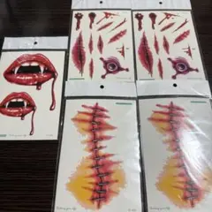 ハロウィン イベント コスプレ タトゥー シール