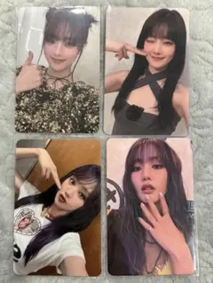 I-DLE ミンニ　中華限定 QQmusic We areトレカ4枚セット