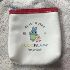 ダッキーアンドバニー　トイストーリー　ポーチ　ディズニー